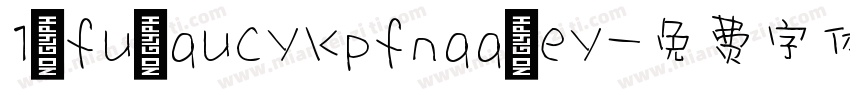 1 fu qucykpfnqq ey字体转换